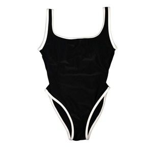 NWT: LainSnow - Ocean Isle Women's One Piece - Black - Size Large